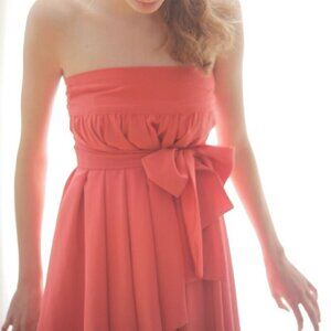 Elyse Bergman Wrap Dress Green Silk one size